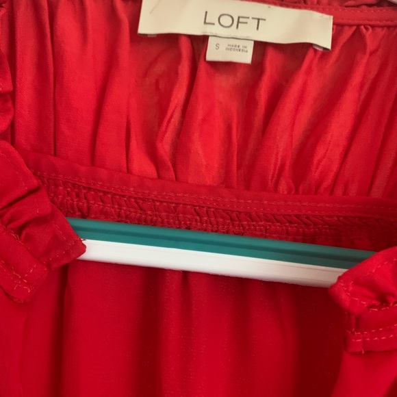 Flowy red dress - Picture 2 of 3